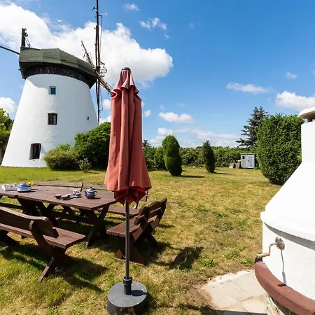 Windmill Vacation In Ledzin Near Baltic Sea *